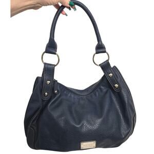 Nine West EUC shoulder Hobo bag large navy blue
